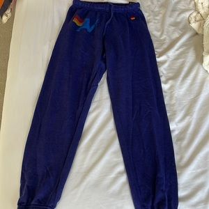Aviator Nation Sweatpants. Size xs. Plum color